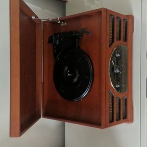 Crosley 3-Speed Turntable with Radio, CD/Cassette Player, Aux